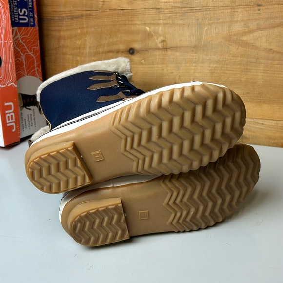 NIB Women’s Tall JBU Winter Boot Snowy Navy Cozy Insole - Picture 5 of 5